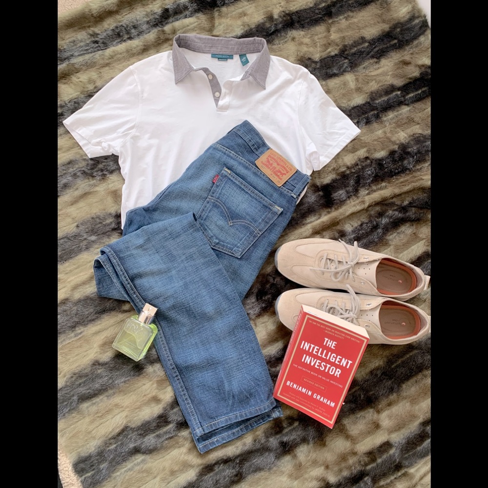 Levi’s 513 Slim fit flex jeans for men W 34  L 32